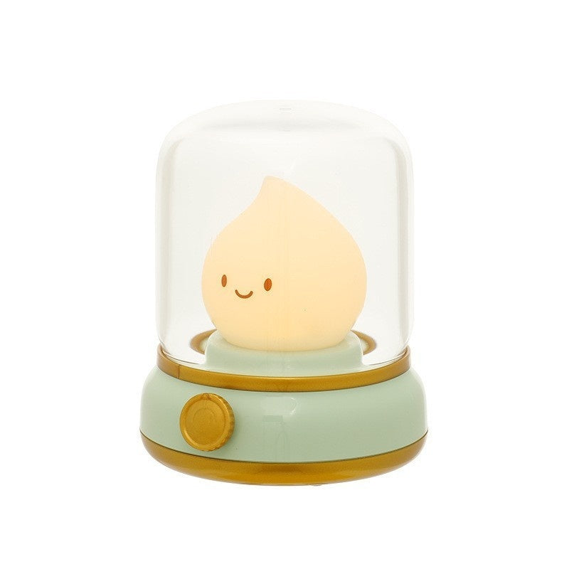 Retro Small USB Rechargeable Portable Cartoon Table Lamp
