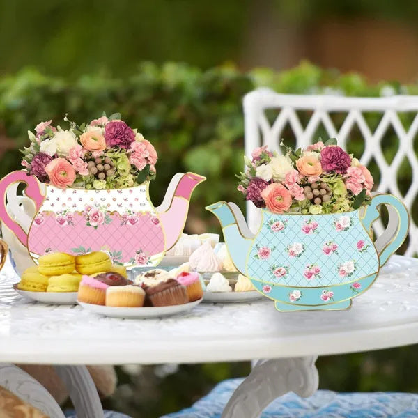 24 Pieces Tea Party Decorations