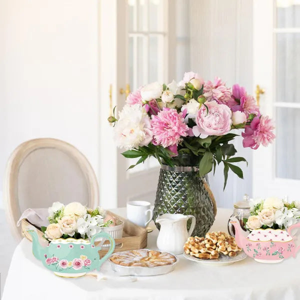 24 Pieces Tea Party Decorations