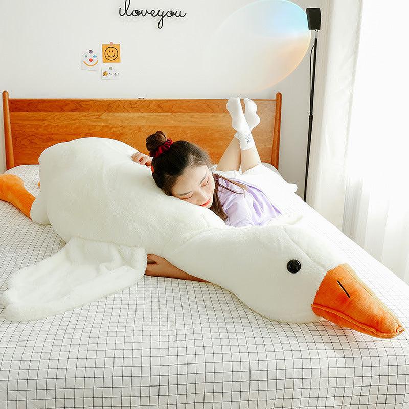 White Geese Pillow Plush Toy