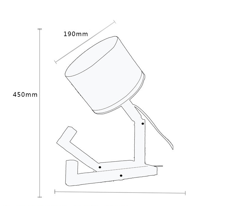 Creative Small Machine Humanoid Table Lamp