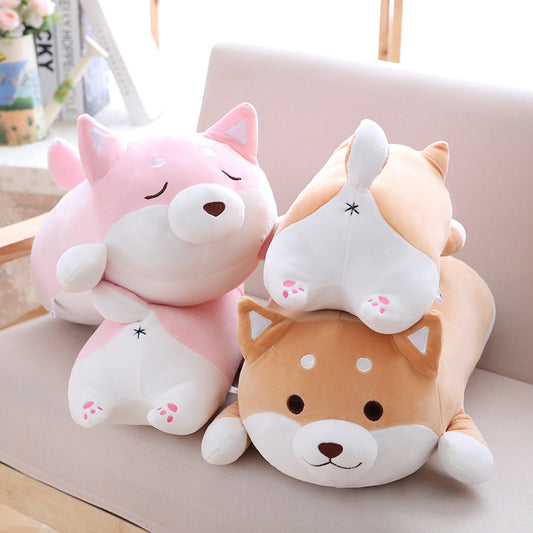 Cute Fat Shiba Inu Plush – Ultra-Soft Dog Pillow Toy for Gifting & Decor