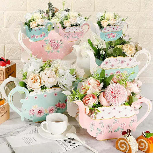 24 Pieces Tea Party Decorations