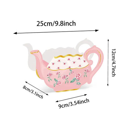 24 Pieces Tea Party Decorations