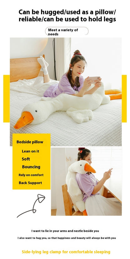 White Geese Pillow Plush Toy