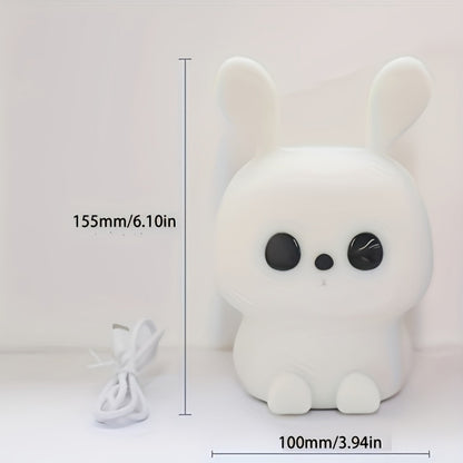 Cute Rainbow Light Changing Silicone Light Pat Control USB Charging Soft Silicone Light Christmas Gift For Girls Boys,mystery Box