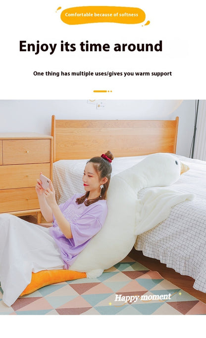 White Geese Pillow Plush Toy